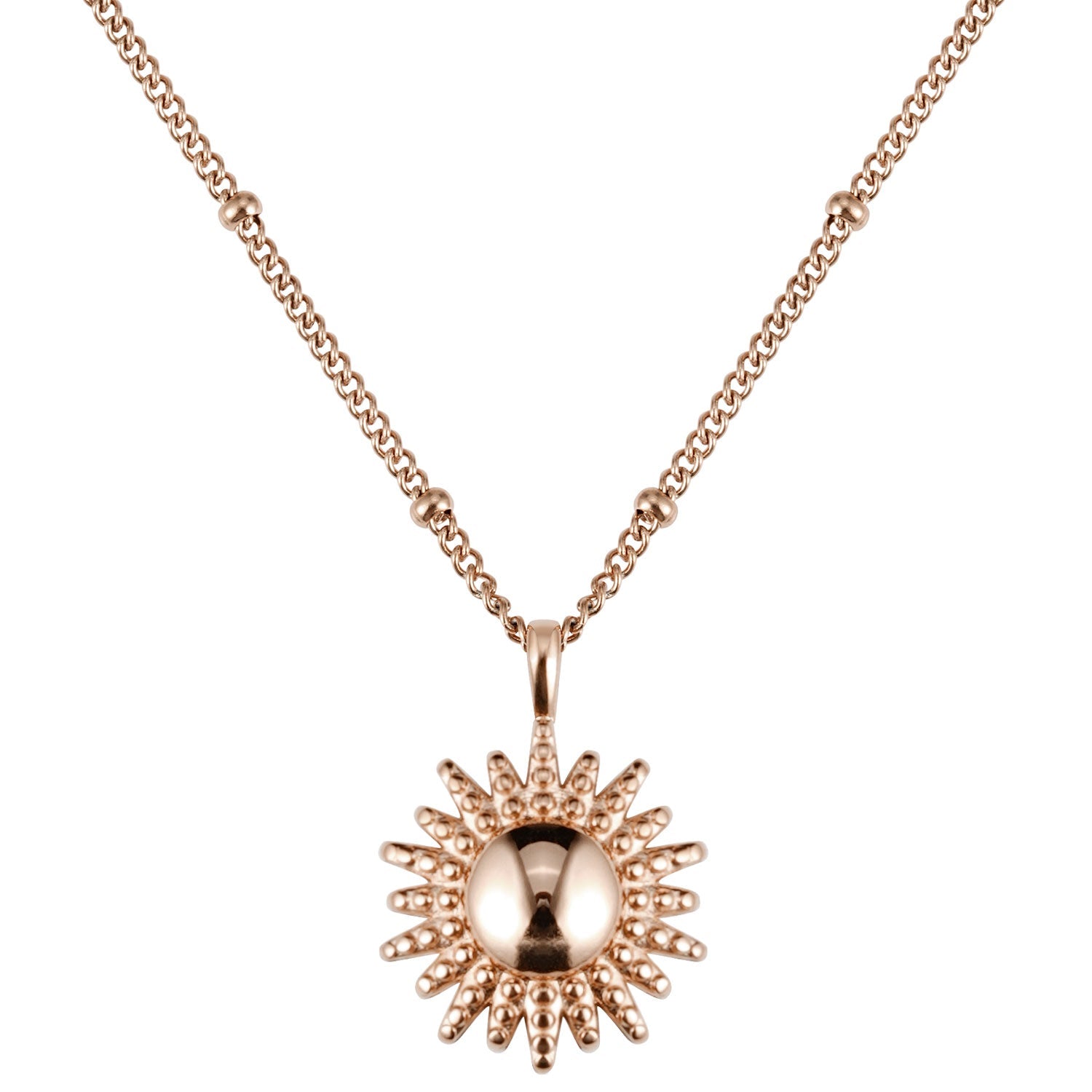 BonnySun ketting zonrosé goud