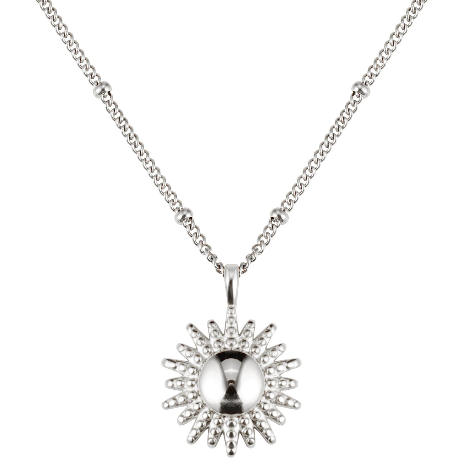 BonnySun ketting zon zilver