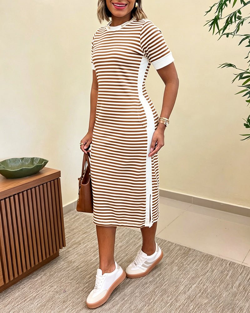 Lunessa™ | Figuurvormende midi-jurk