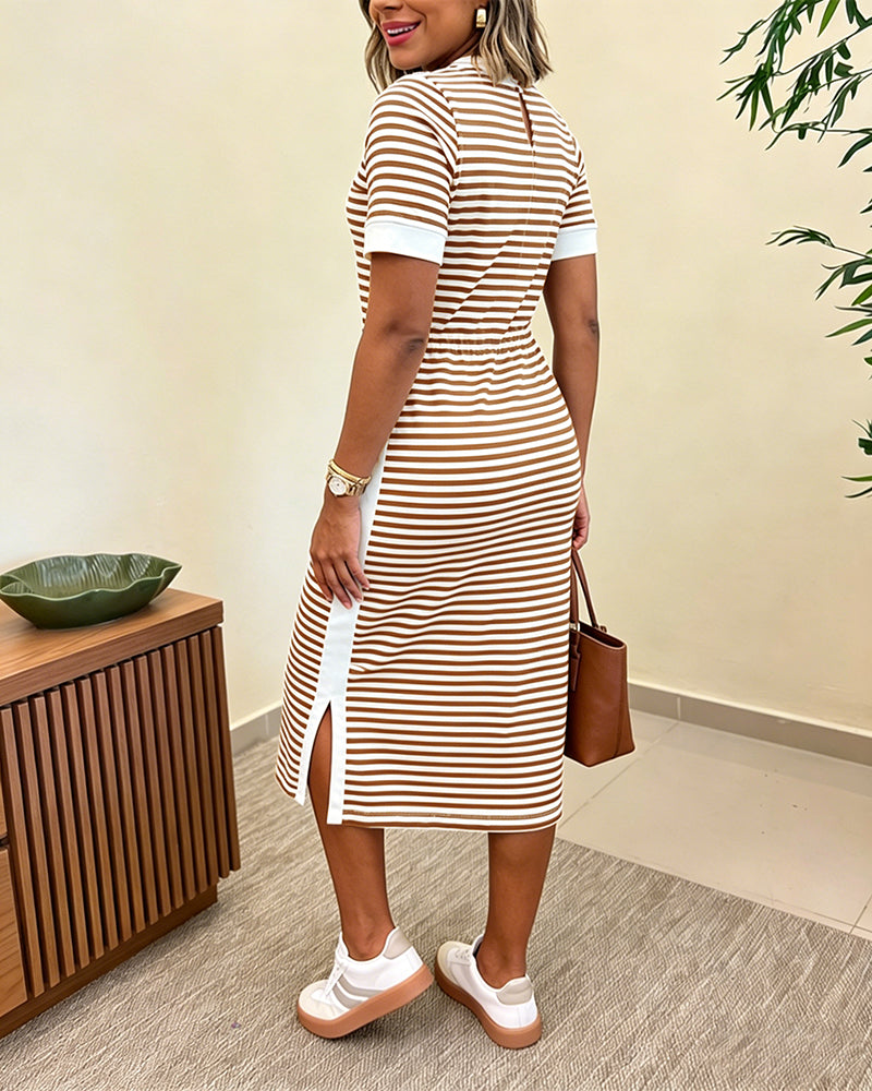 Lunessa™ | Figuurvormende midi-jurk