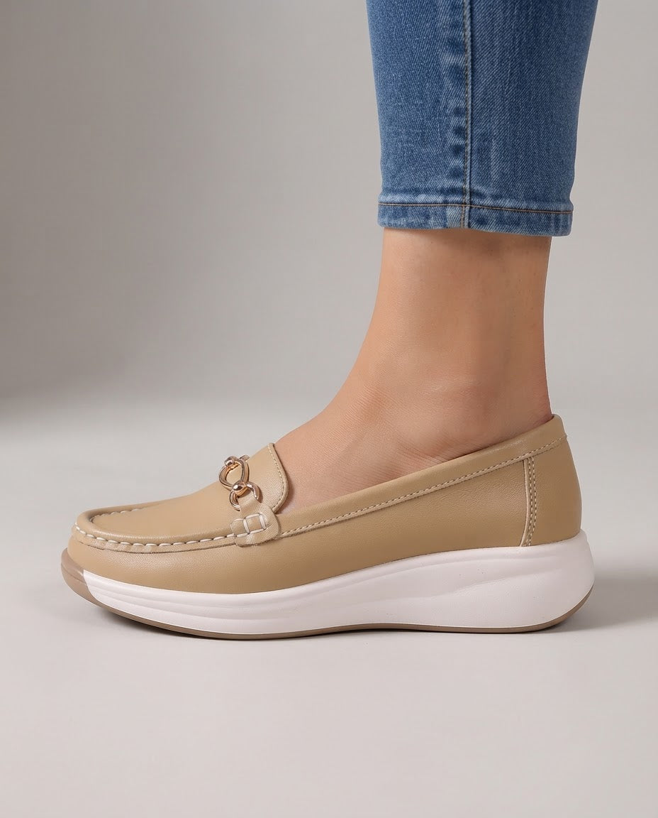 Ornellaine™ - Bequeme Halbschuhe mit Mors-Detail