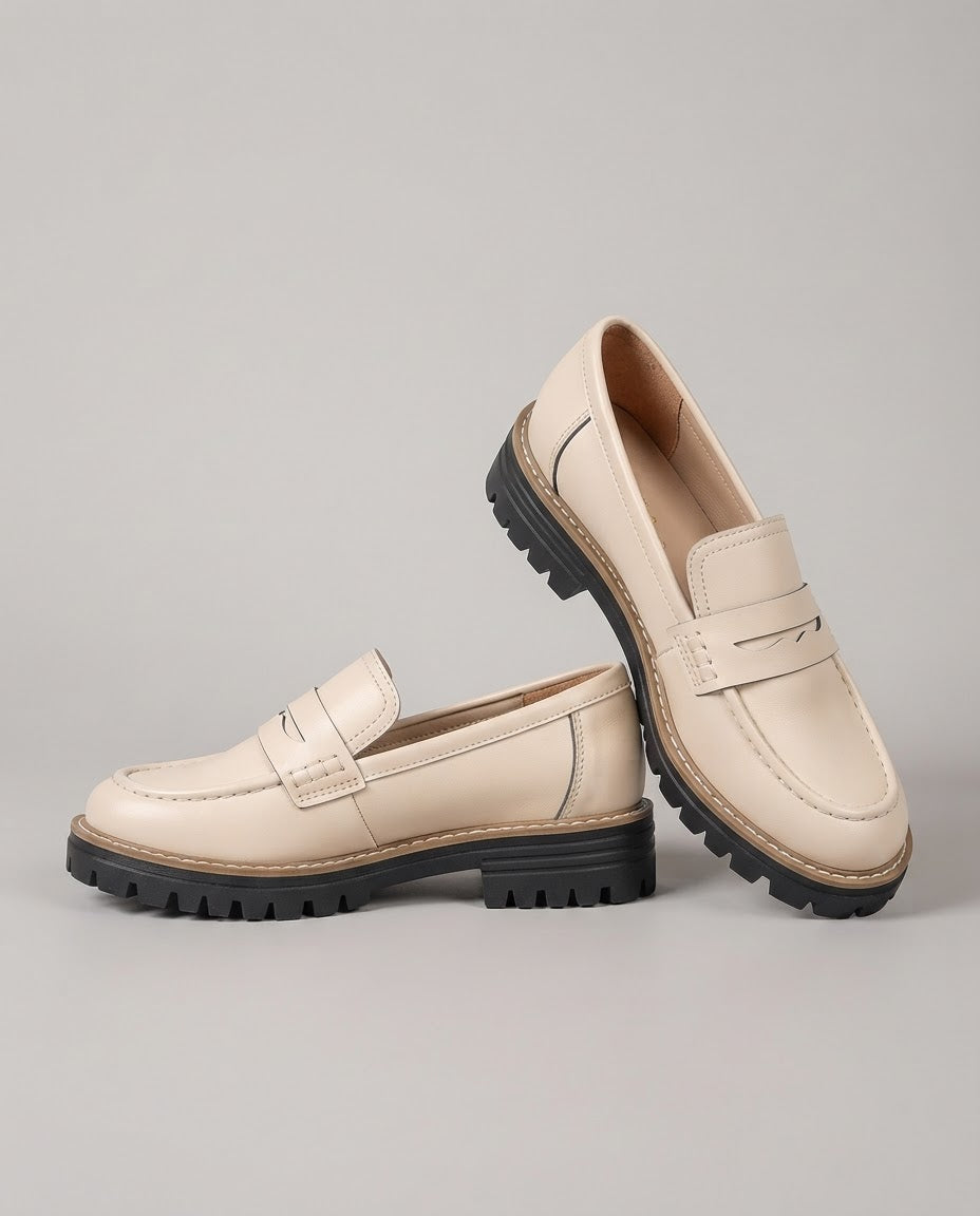 Elanora™ - Elegante Halbschuhe mit dicker Plattform