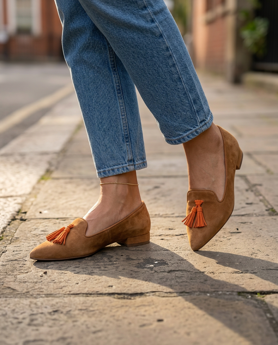 Celestria™ - Ballerinas mit spitzem Ausschnitt ohne Schnürung