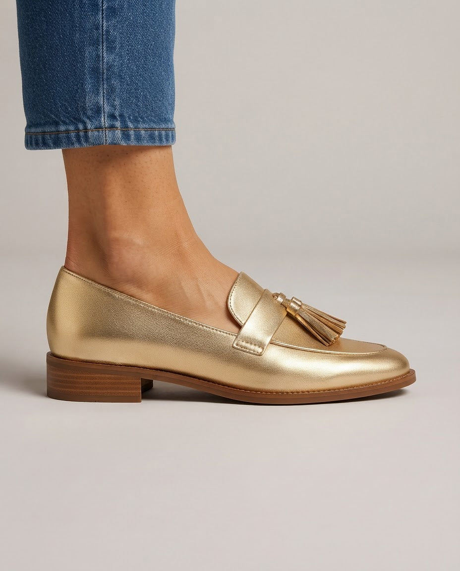 Dorelle™ - Exquisite Halbschuhe mit Quasten