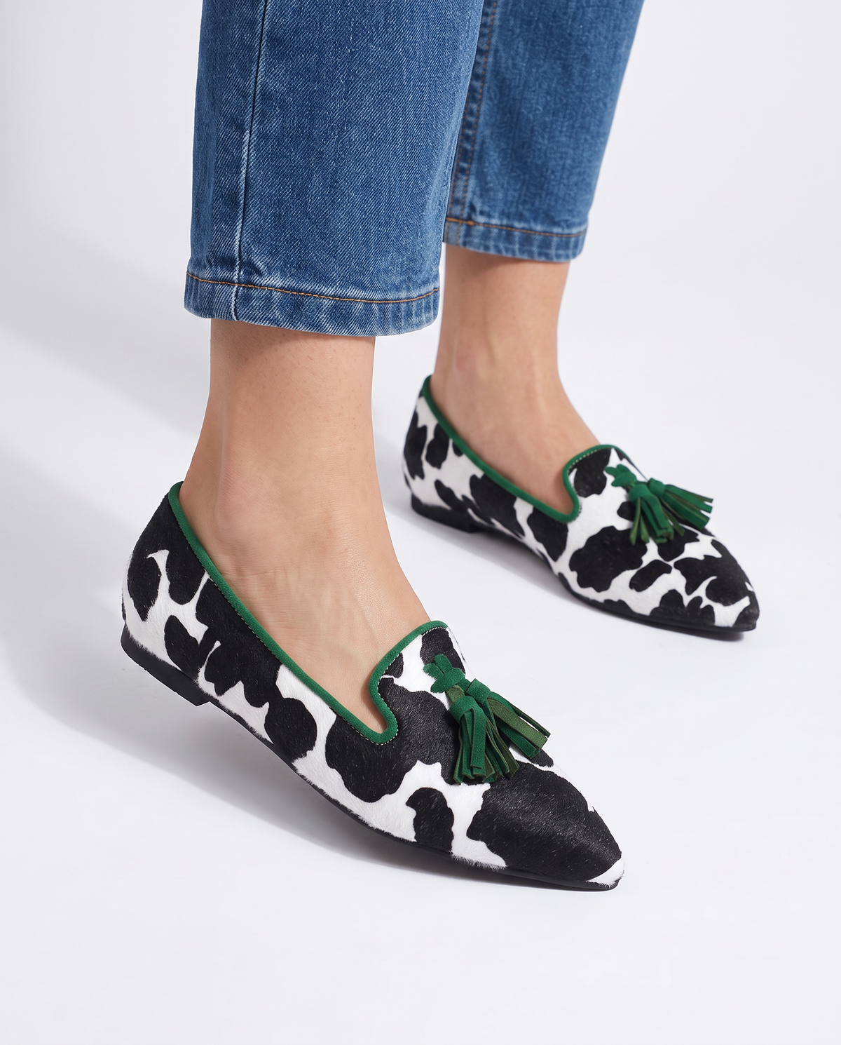 Ginevra™ - Elegante Halbschuhe mit bunten Quasten
