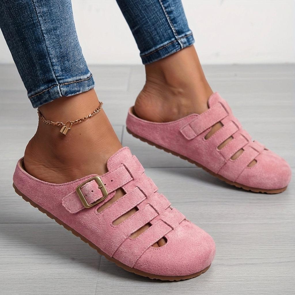 Aurora | Komfort Clogs mit verstellbarem Riemen