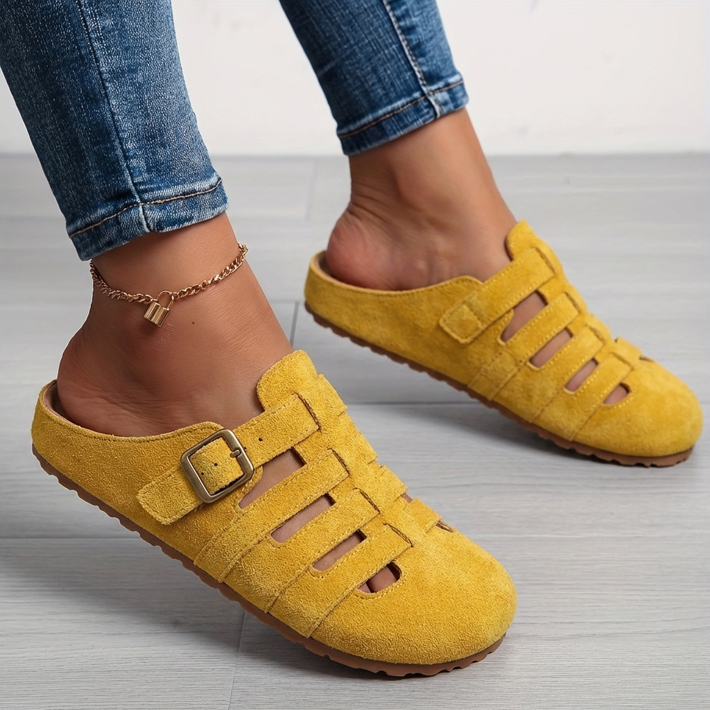Aurora | Komfort Clogs mit verstellbarem Riemen