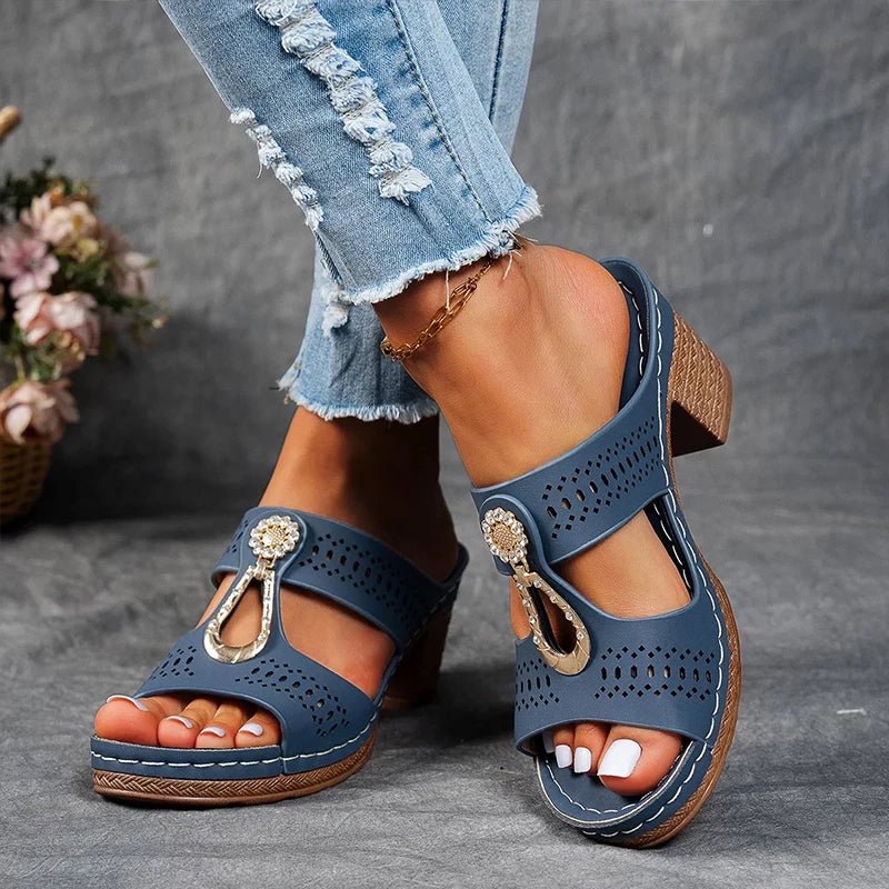 Komfortable Orthopädische Sandalen Claire