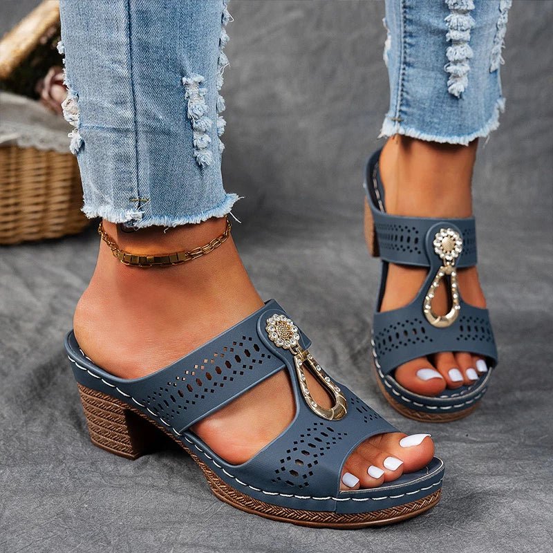 Komfortable Orthopädische Sandalen Claire