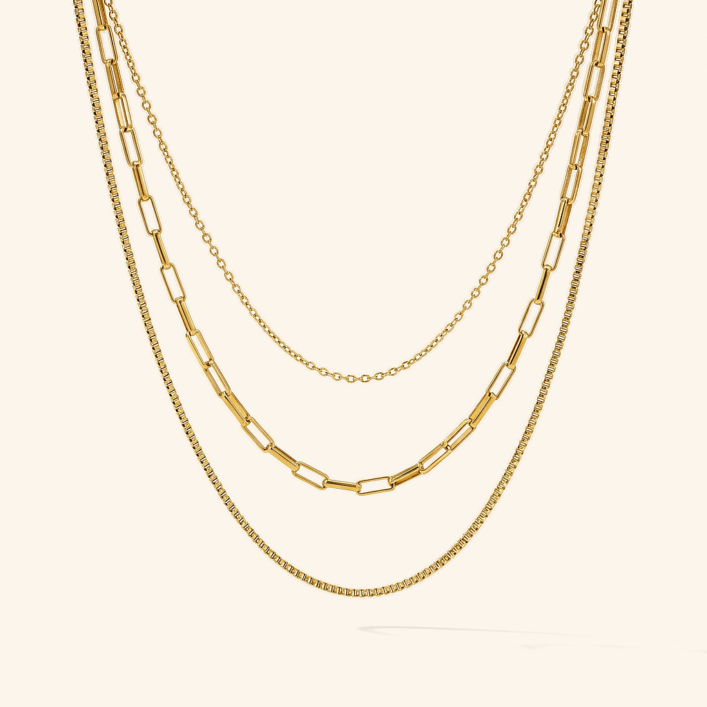Lunavera™ - Elegante, geschichtete Halskette