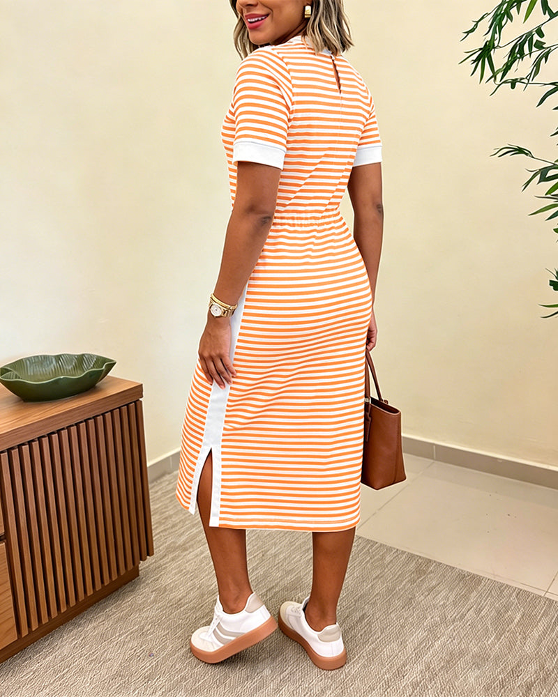 Lunessa™ | Figuurvormende midi-jurk