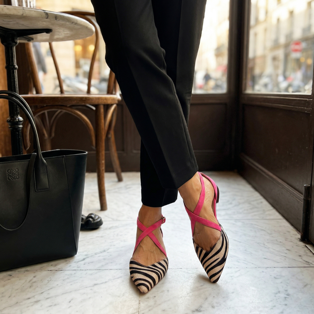 Lunavelle™ - Stilvolle Ballerinas mit Riemchen