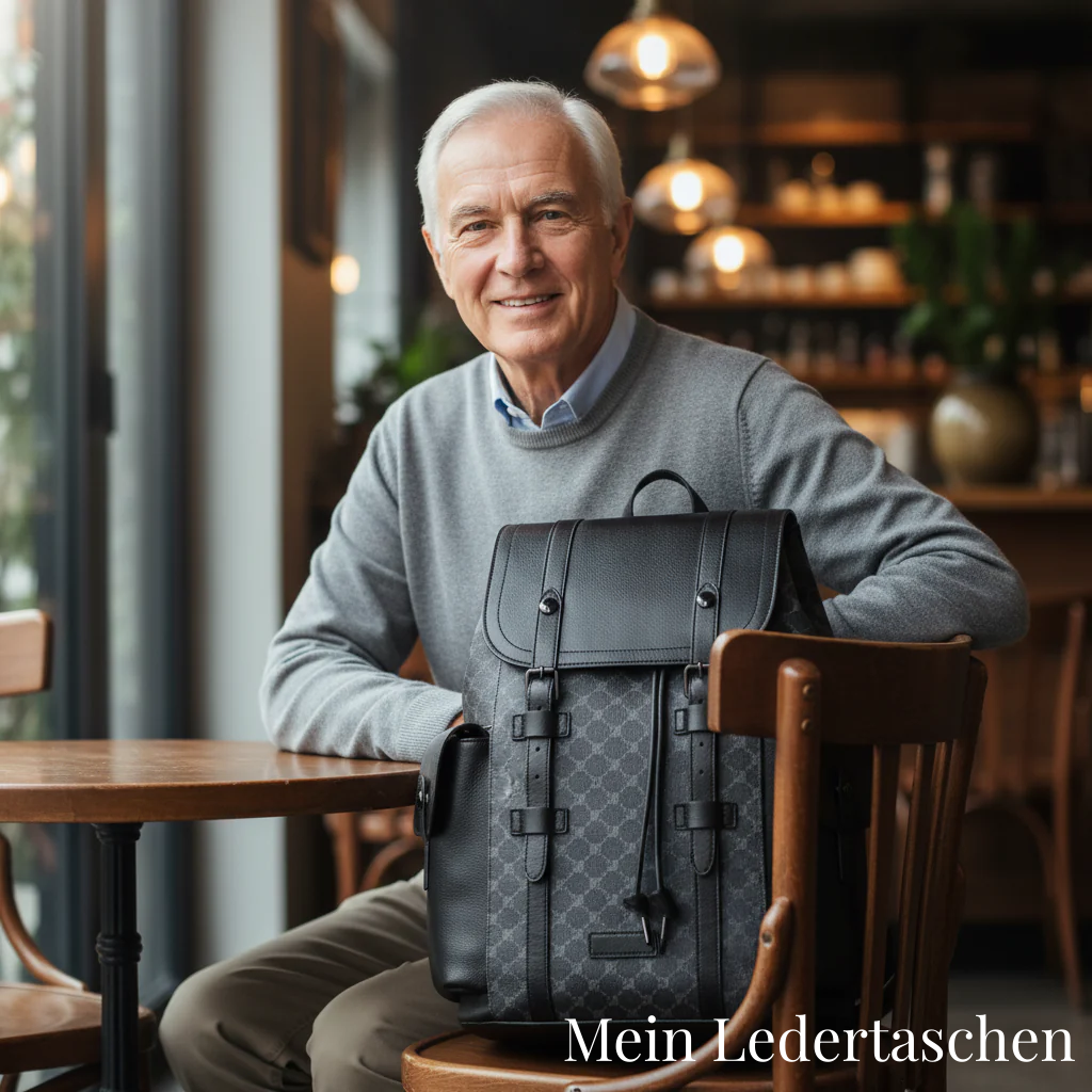 Otto leren rugzak