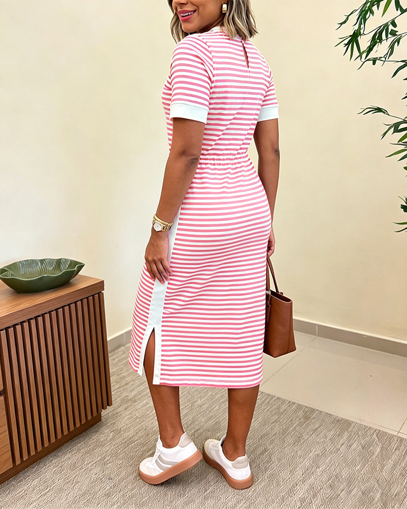 Lunessa™ | Figuurvormende midi-jurk