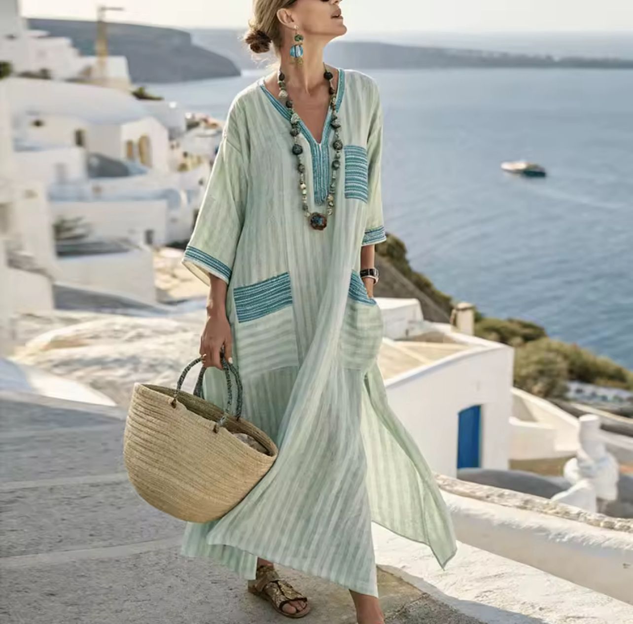 Elegante Mary - Blijf lang spiaggia voor een look die alla moda is