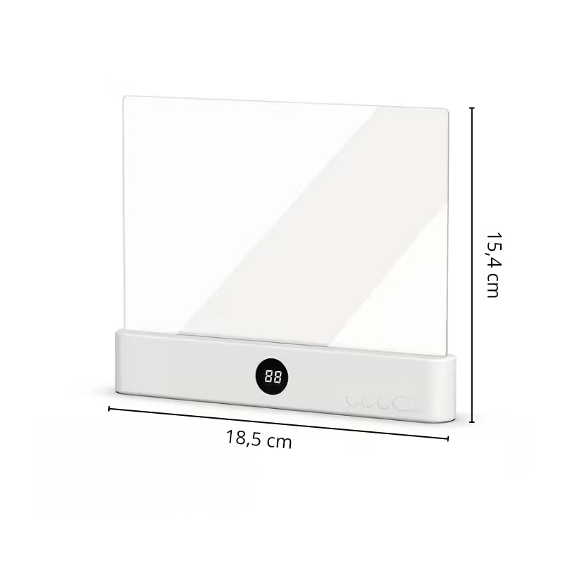 Leselampe mit Lichtpaneel