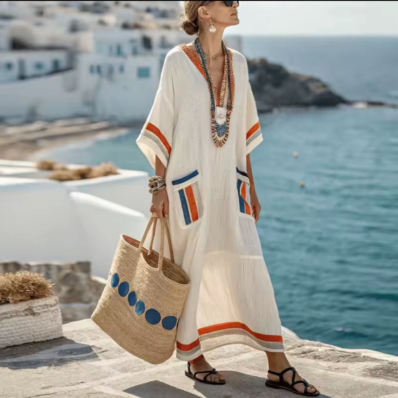 Elegante Mary - Blijf lang spiaggia voor een look die alla moda is