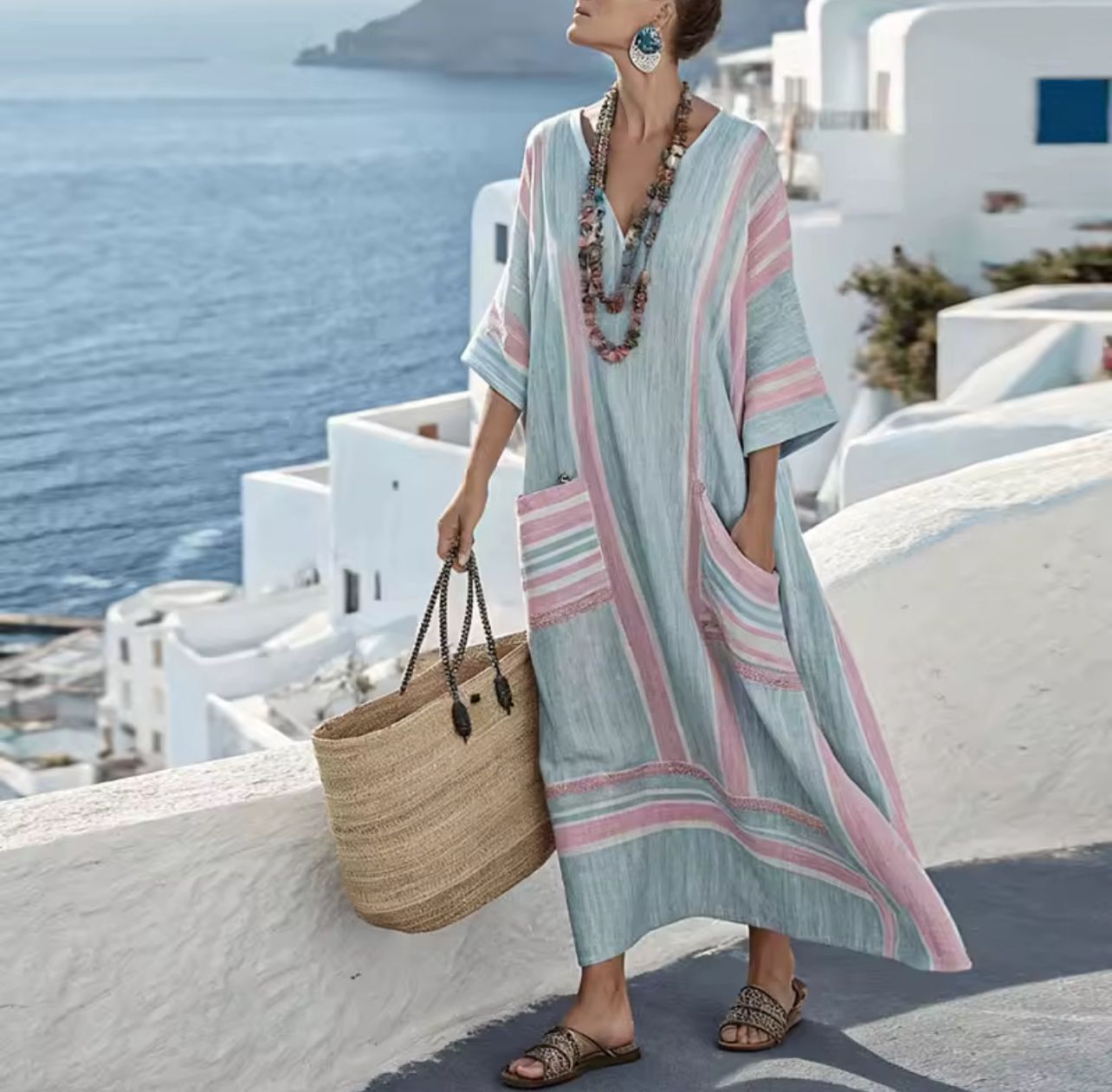 Elegante Mary - Blijf lang spiaggia voor een look die alla moda is