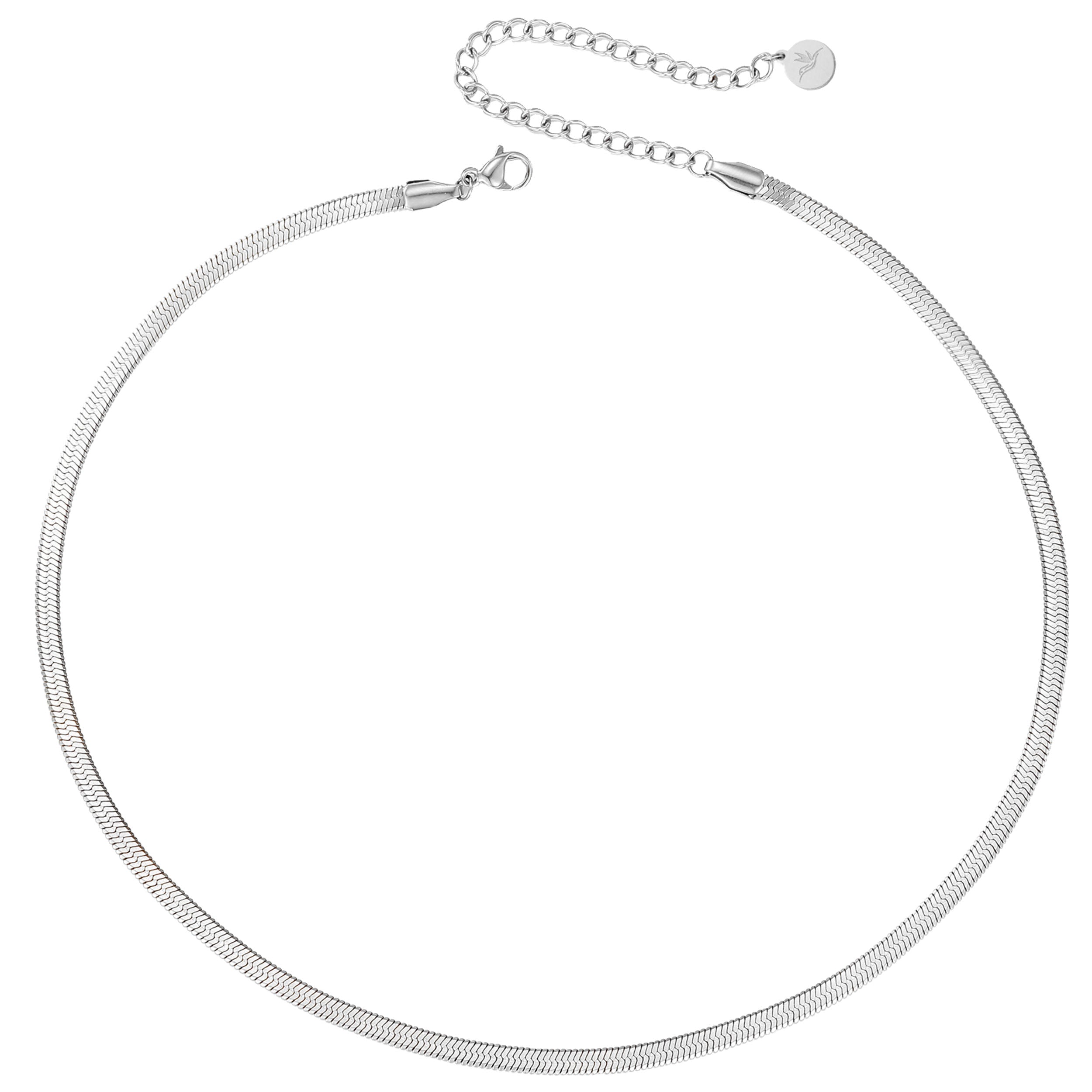 BonnySnake slangenketting zilver