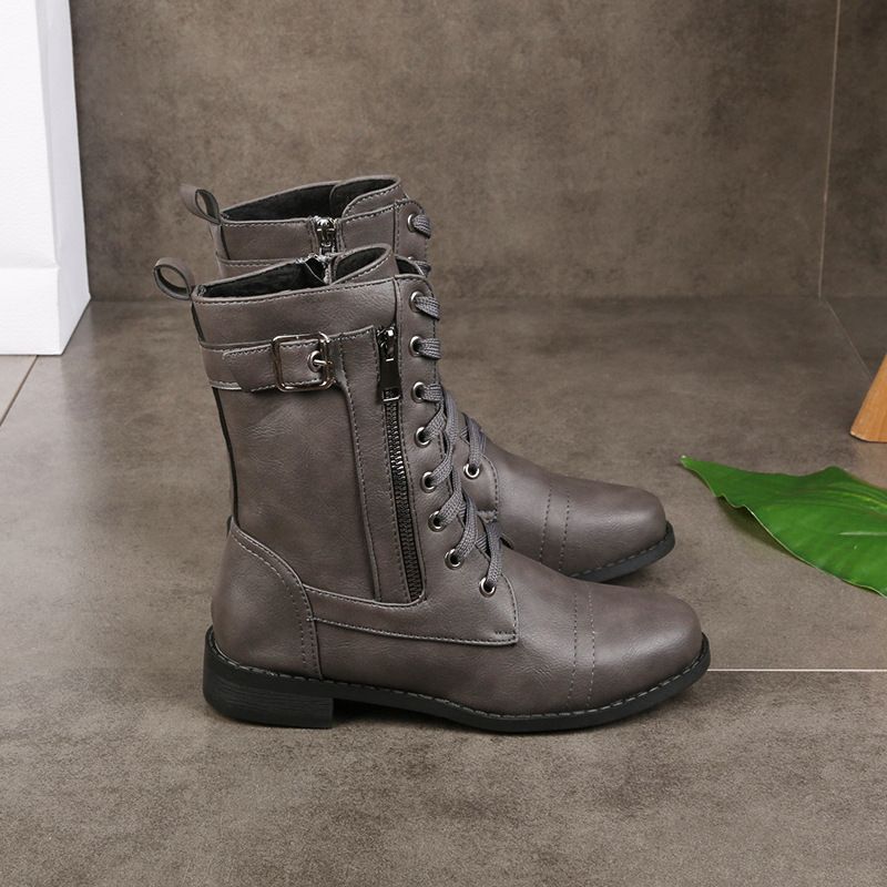 Ylvara - Bequeme Stiefeletten mit Reißverschluss