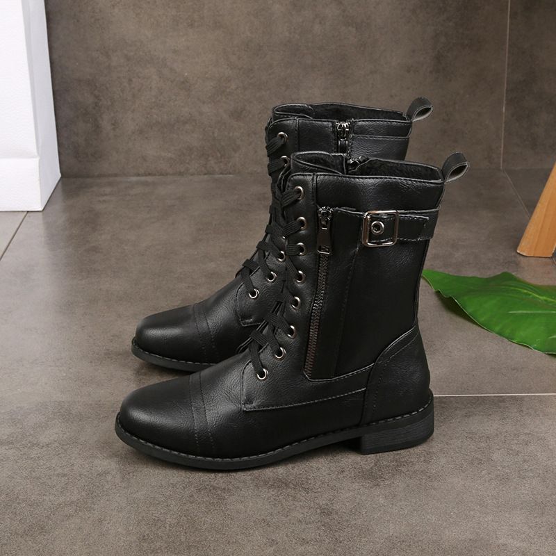 Ylvara - Bequeme Stiefeletten mit Reißverschluss