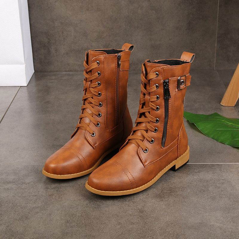 Ylvara - Bequeme Stiefeletten mit Reißverschluss