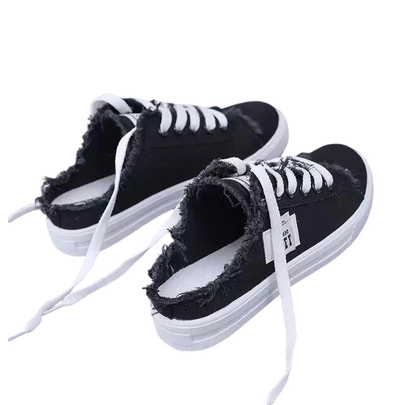 Livia - Muiltjes sneakers gemaakt van denim