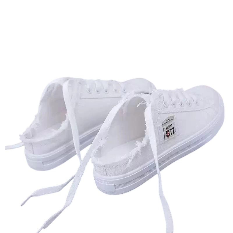 Livia - Muiltjes sneakers gemaakt van denim