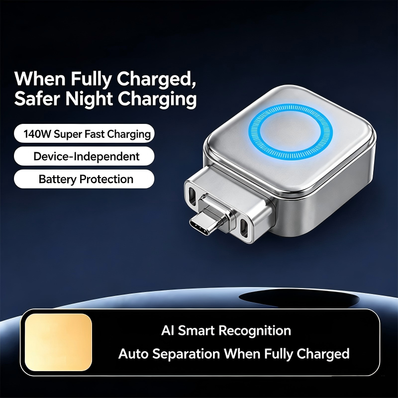 AutoCharge™ | Adaptateur à arrêt automatique 140W.