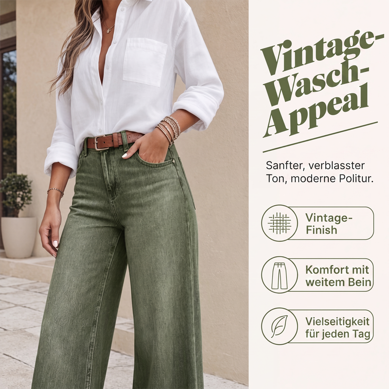 Velmira™ – Wide Leg Jeans