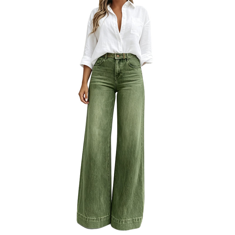 Velmira™ – Wide Leg Jeans