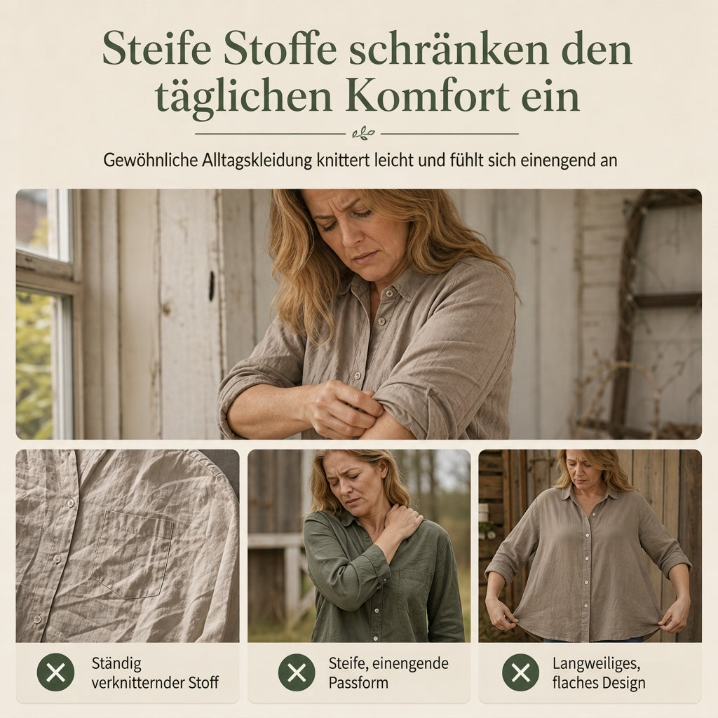 Leni™ | Luftige Karierte Overshirt