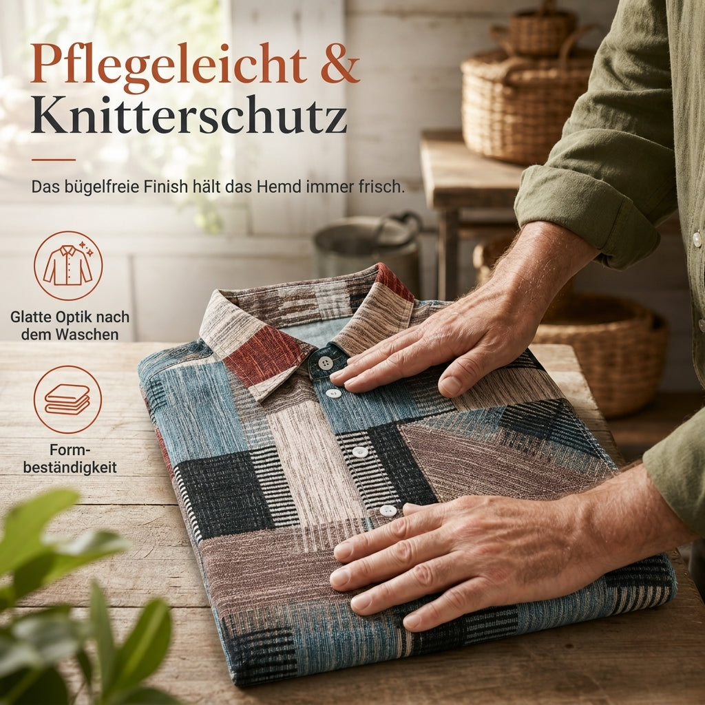 Leni™ | Luftige Karierte Overshirt