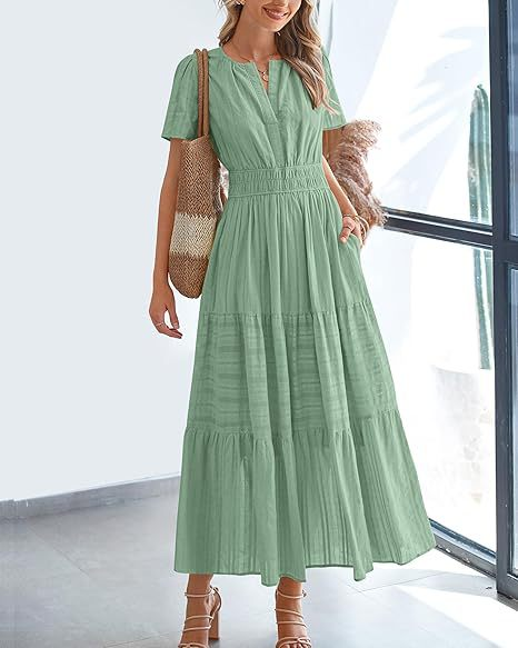 Elara – Luchtige, comfortabele maxi-jurk