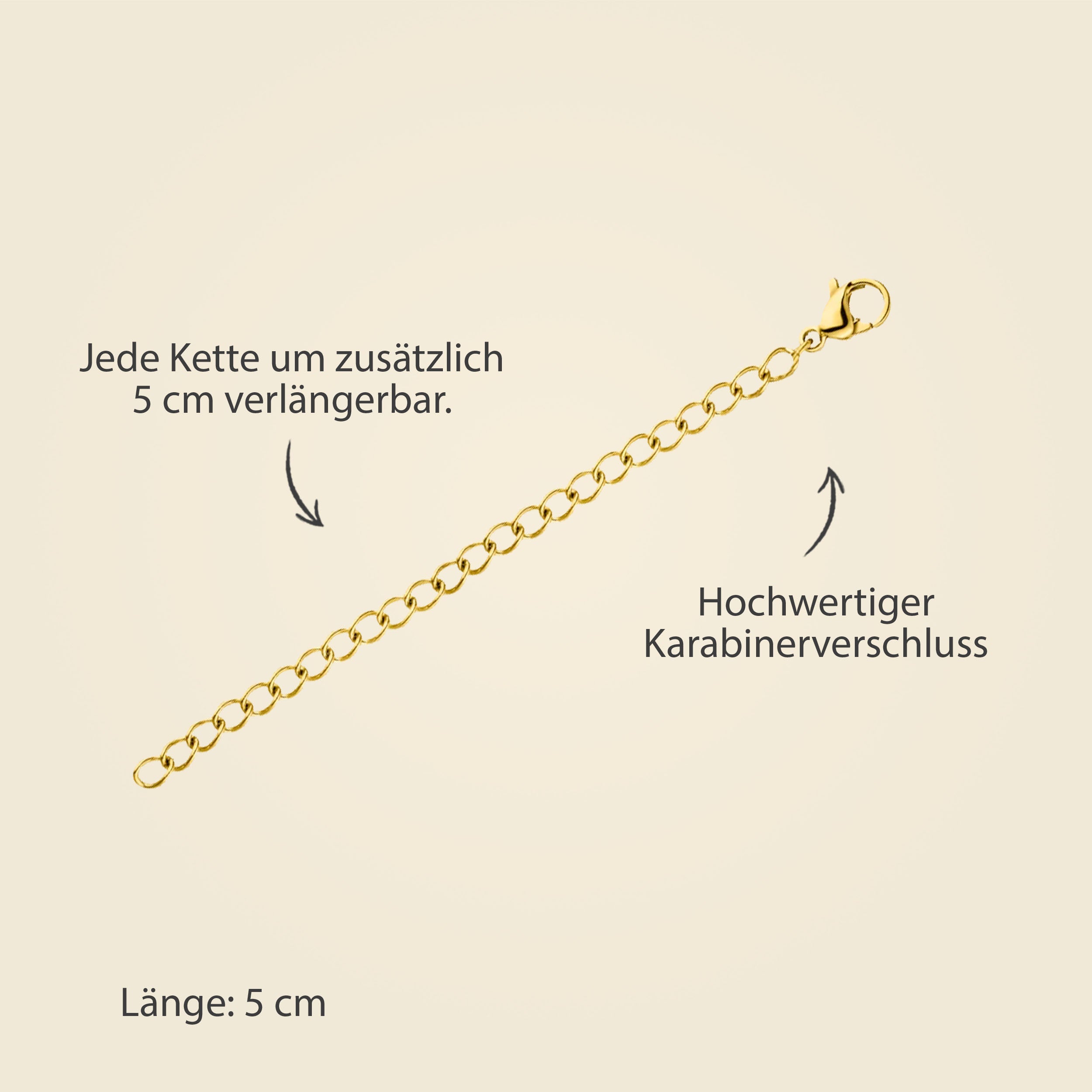 BonnyExtension verlengketting goud
