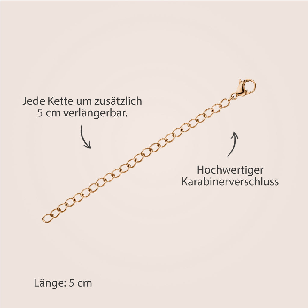 BonnyExtension verlengketting rosé goud