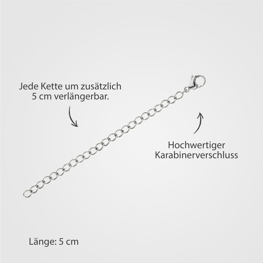 BonnyExtension verlengketting zilver