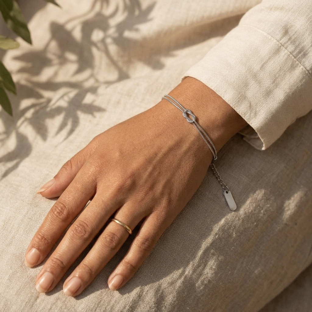 Wisalina™ - Elegantes Armband mit Knoten-Design