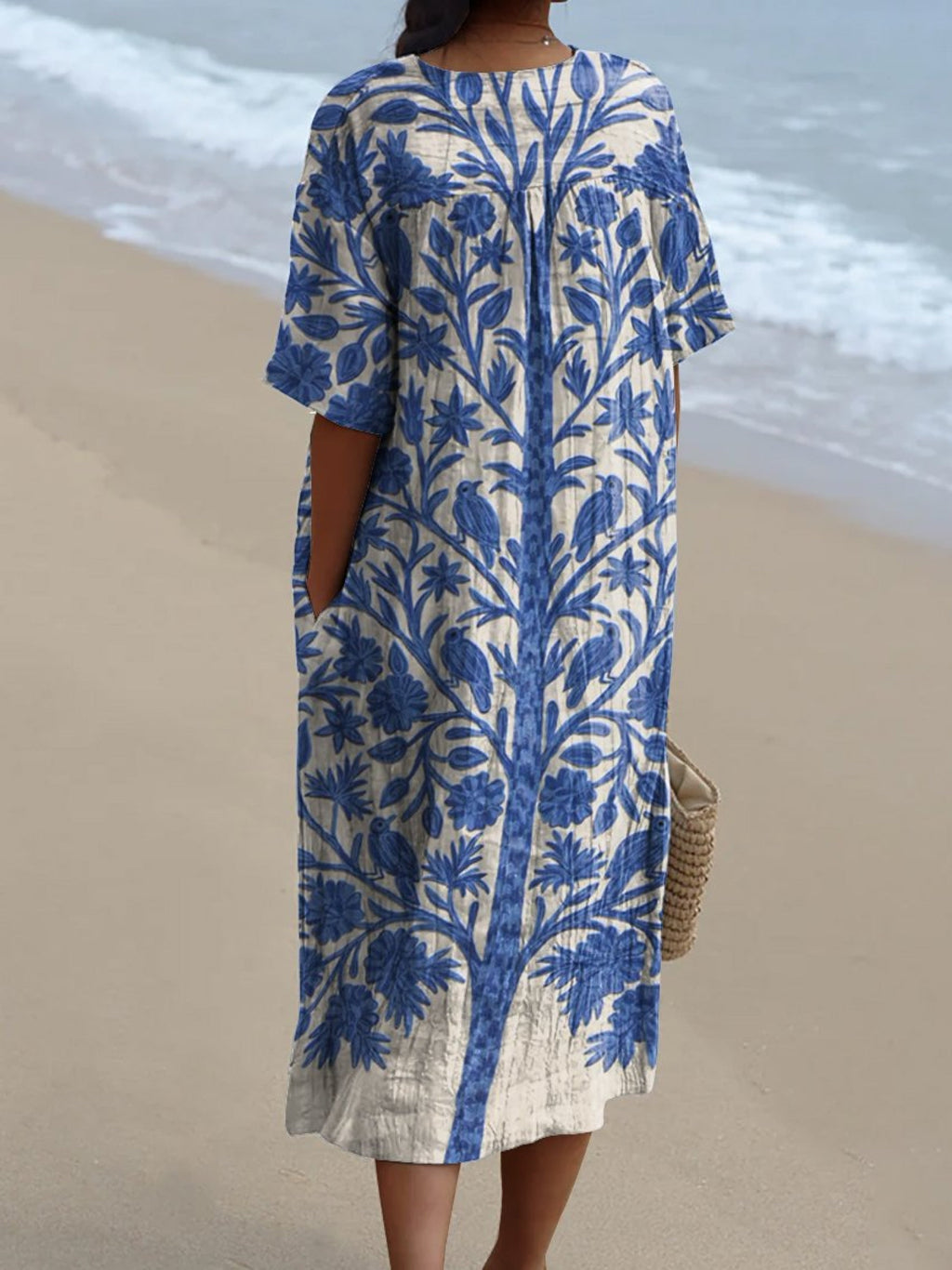 Anouk - vintage bloemenjurk